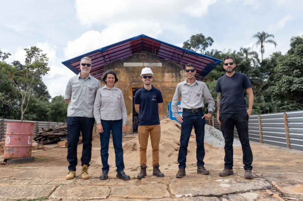 Obra de restauração da Estação Ferroviária de Engenheiro Corrêa segue em constante evolução
