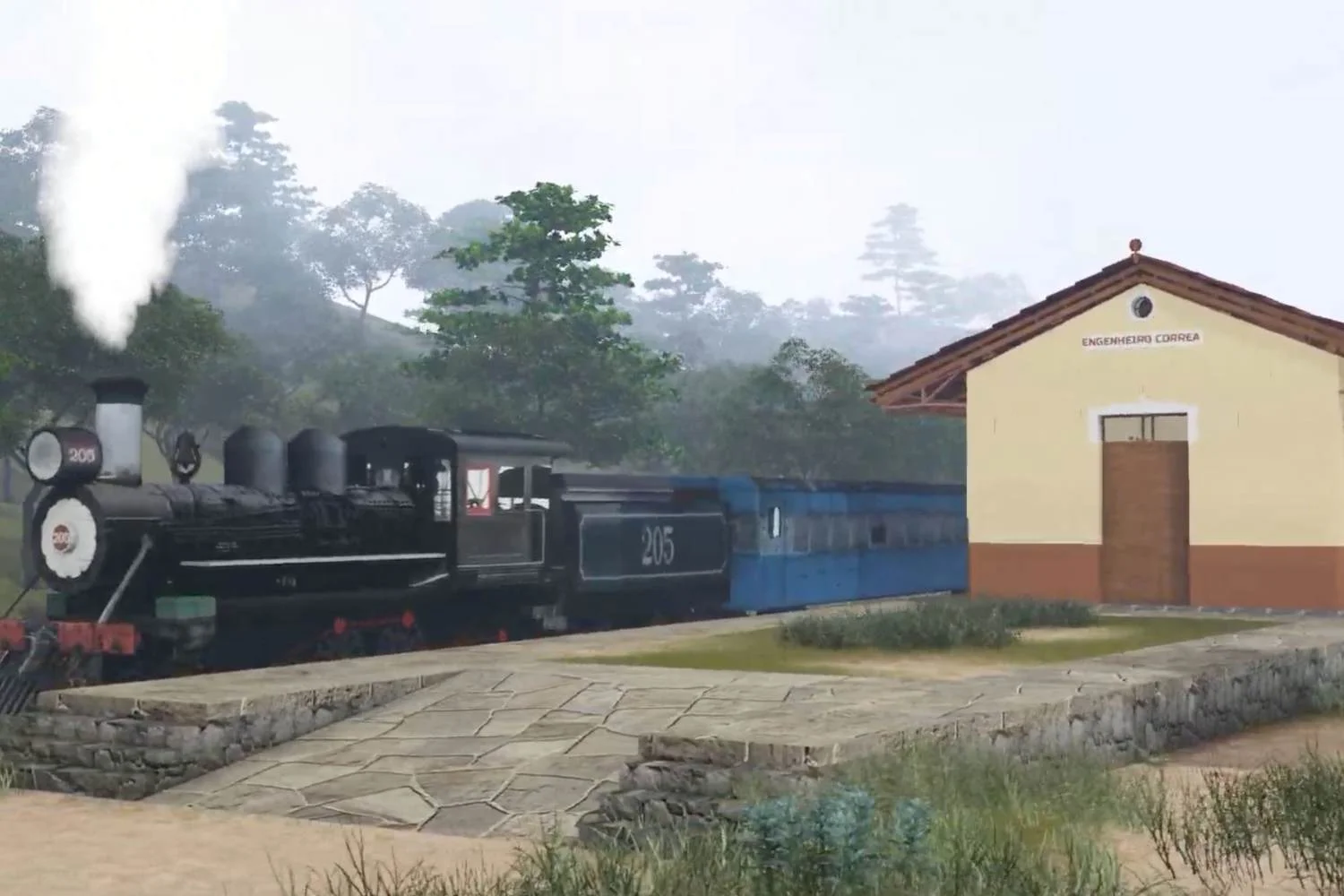 Estação de Engenheiro Corrêa ganha vida em reconstituição 3D do IFMG