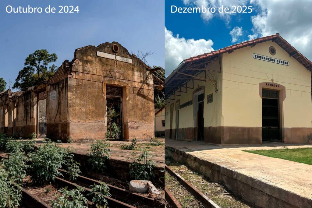 Estação de Engenheiro Corrêa renasce como novo polo de cultura e turismo em Ouro Preto